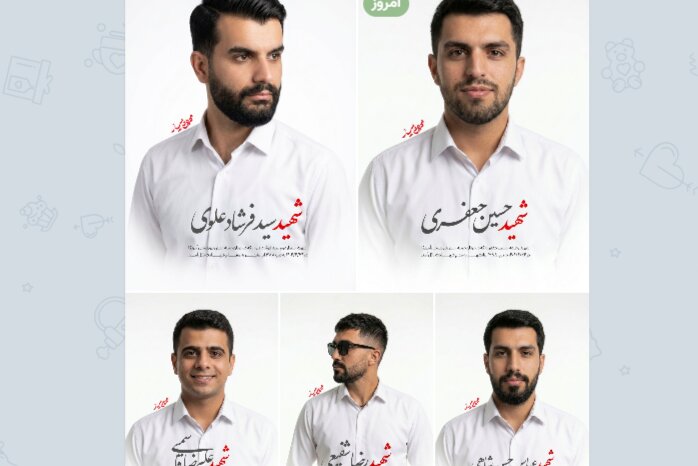 تصاویر ٧ شهید تیپ ۳۸۸ ایرانشهر که بامداد امروز به شهادت رسیدند