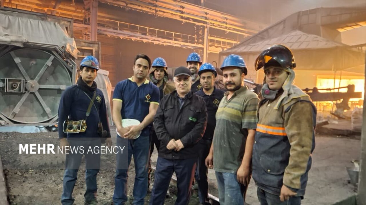 حرکت فولاد شاهرود در مسیر تحول؛از خط نورد و تأکید بر عبور از شرایط سخت