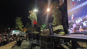 مراسم هفتمین روز تدفین آقای شهید ایران در بیرجند