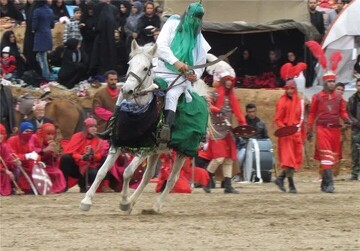 طنین حماسه عاشورا در ساوه؛ برگزاری ششمین سوگواره تعزیه با حضور ۱۵ گروه