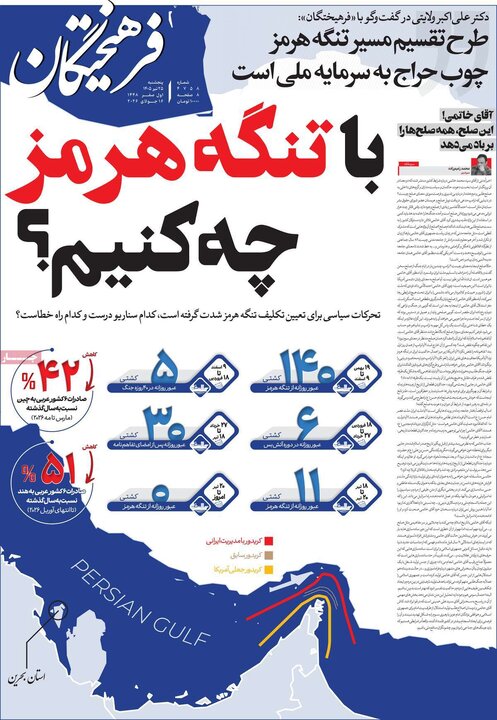 روزنامه‌های صبح ۲۵ تیر