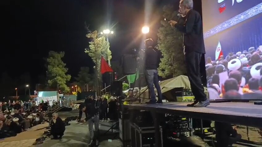 مراسم هفتمین روز تدفین آقای شهید ایران در بیرجند