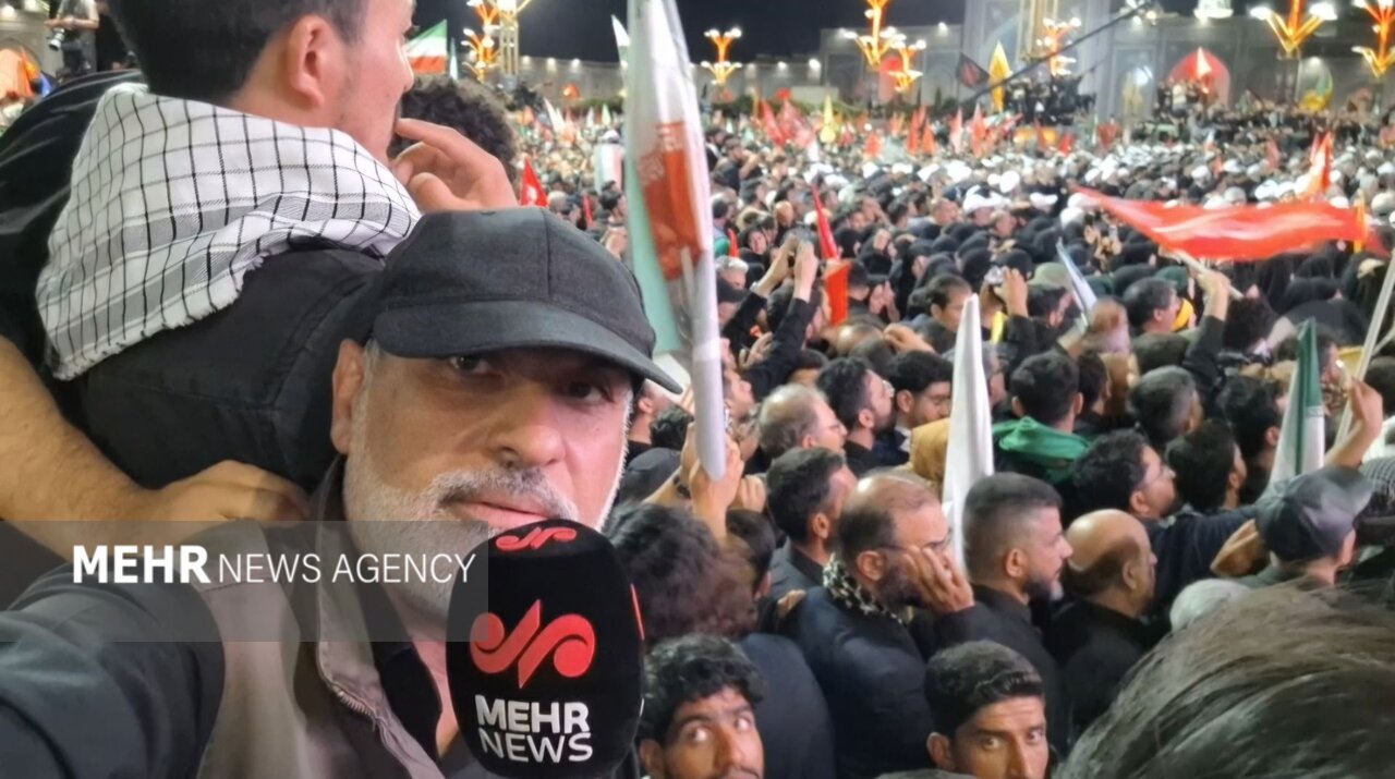 حماسه‌ای که در کلمات نمی‌گنجد؛ روایت خبرنگار مهر از وداع با امام شهید