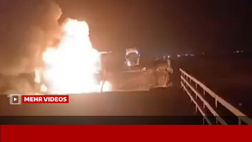 VIDEO: US attack on Griveh bridge in Hormozgan