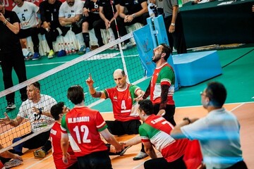 رکوردی تکراری مردان والیبال نشسته ایران/ قهرمانی بدون باخت