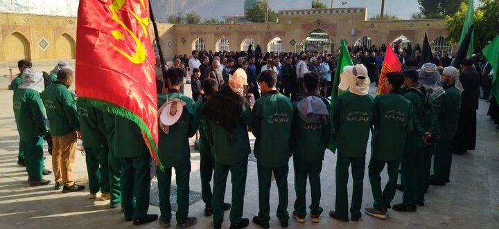 لردگانی‌ها در مسیر سرخ حسینی؛ این «کاروان» عزم کربلا دارد
