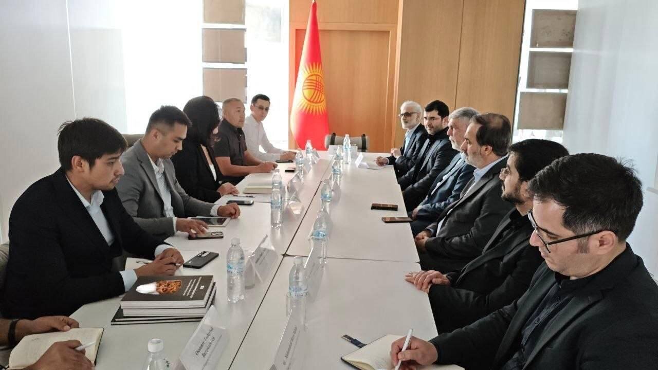 Salehi Emphasized Bilateral Cooperation on Shahnameh and Manas