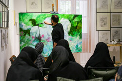 از خلق نقاشی روح‌الامین تا داغ میناب و جام‌جهانی در آثار هنرمندان