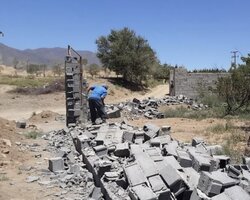 آزادسازی هزار مترمربع اراضی کشاورزی شاهرود؛ ساخت و ساز غیرقانونی ممنوع