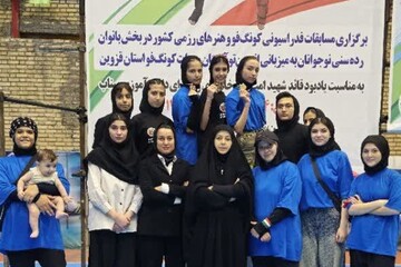 بانوی کونگ‌فوکار همدانی به مدال برنز مسابقات قهرمانی کشور دست یافت