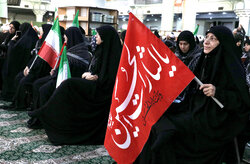 مراسم بزرگداشت رهبر شهید در حرم حضرت عبدالعظیم(ع)