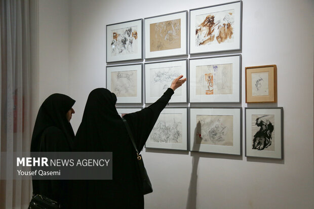 اختتامیه نمایشگاه «اتود»