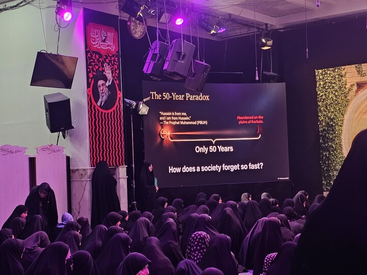 اینجا دختران نوجوان با زبان انگلیسی پای روضه‌ می‌نشینند