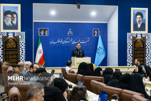 نشست خبری سخنگوی قوه قضاییه - ۲۷ تیر ۱۴۰۵