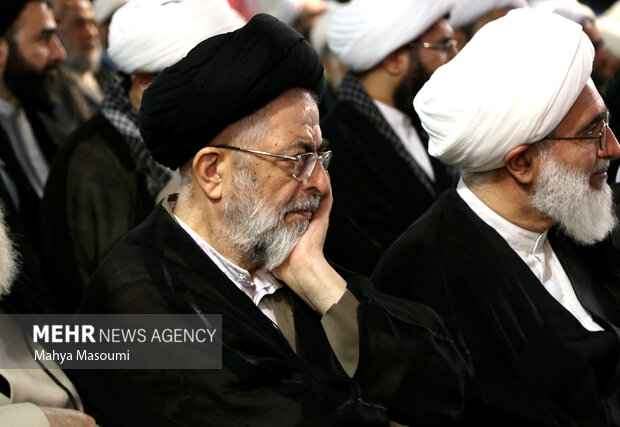 مراسم بزرگداشت رهبر شهید در حرم حضرت عبدالعظیم(ع)