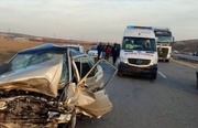 واژگونی سمند در شهر مهاجران یک کشته و پنج مصدوم برجای گذاشت