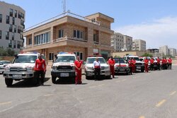 اعزام هلال‌احمر سمنان به مأموریت اربعین؛ ۲۳ نیروی عملیاتی راهی عراق شد
