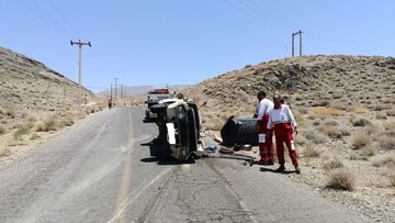 ۱۹ مصدوم حوادث جاده‌ای استان سمنان امداد رسانی شدند