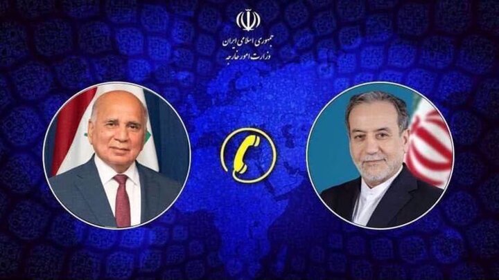 Iran, Iraq FMs discuss regional developments