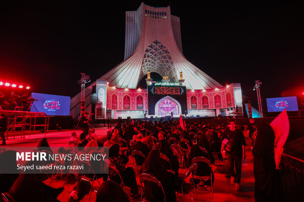 رویداد «محرم شهر» در میدان آزادی تهران