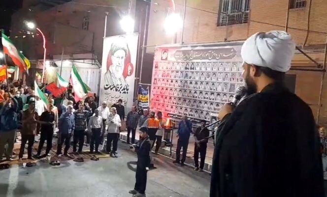 تجمع حماسی مردم خورموج در حمایت از انقلاب اسلامی تجمع حماسی مردم خورموج در حمایت از انقلاب اسلامی