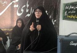 زنان ایران راه زینب(س) را ادامه می‌دهند