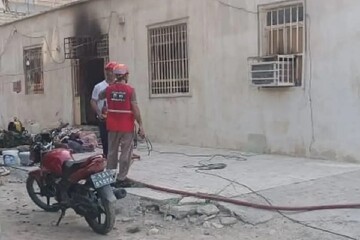 ۶ نفر در آتش‌سوزی منزل مسکونی در بندرعباس جان باختند