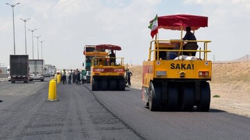 پیشرفت ۳۰درصدی بهسازی باند شمالی آزادراه قزوین–زنجان در محدوده تاکستان