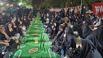 برپایی سفره حضرت رقیه(س) در مشهد