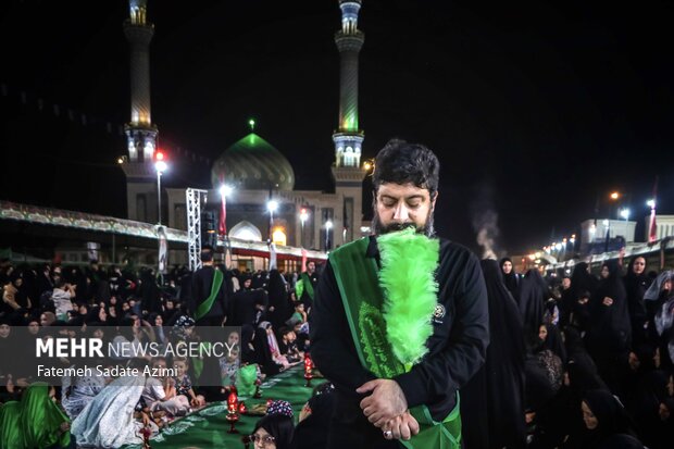 بزرگترین سفره حضرت رقیه(س) در قم