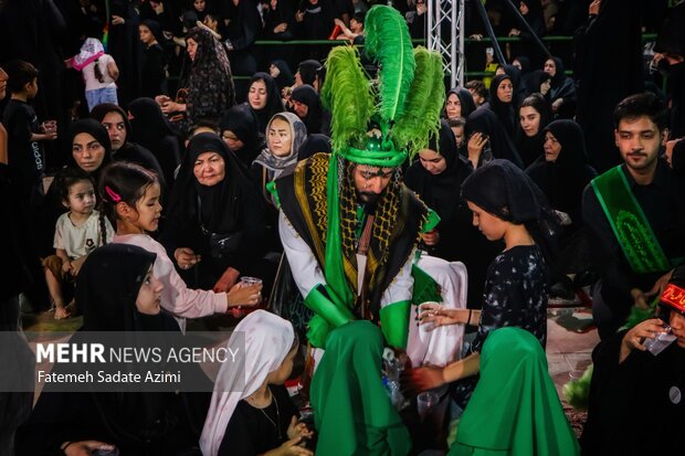 بزرگترین سفره حضرت رقیه(س) در قم
