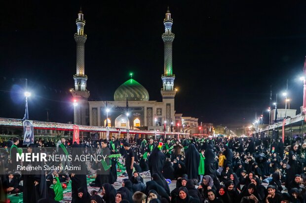 بزرگترین سفره حضرت رقیه(س) در قم