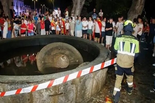 جشن قهرمانی اسپانیا جان یک نوجوان را گرفت جشن قهرمانی اسپانیا جان یک نوجوان را گرفت