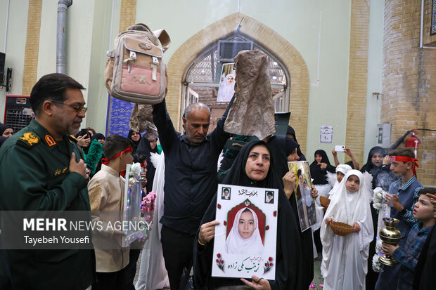 یادبود کودکان شهید میناب در <a href='https://sayeb.ir/tag/%d9%87%d9%85%d8%af%d8%a7%d9%86'></div>همدان</a>