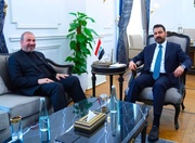 سفير الجمهورية الإسلامية الإيرانية يلتقي رئيس الوزراء العراقي