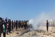 شهادت ۲ فلسطینی در حمله پهپادی به یک خودروی غیرنظامی در غزه+فیلم