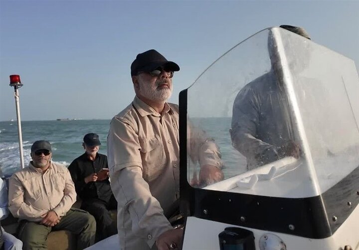 IRGC Ground Force commander visits Hormuz Strait