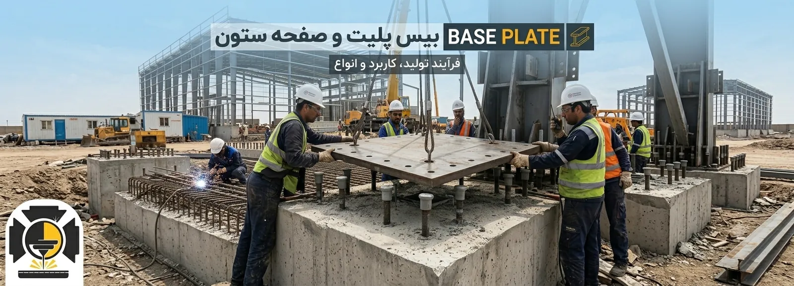 بیس پلیت یا صفحه ستون؛ فرآیند تولید، کاربرد و انواع آن