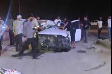 واژگونی خودرو در محور سردشت _ پیرانشهر ۳ مصدوم و یک فوتی برجای گذاشت