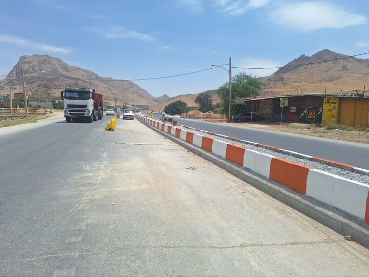 یکی دیگر از نقاط حاثه خیز محور شهرکرد_ شلمزار ایمن‌سازی شد