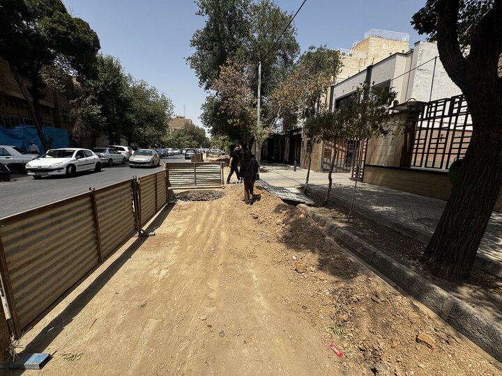کشف آبانبار صفوی در خیابان آپادانای اصفهان؛ حفاریهای عمرانی متوقف شد