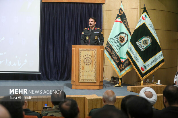 آیین تکریم و معارفه فرمانده انتظامی خراسان رضوی