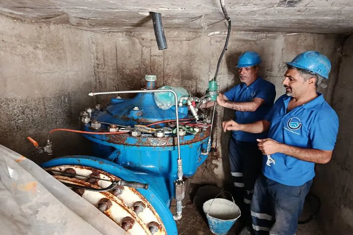 ارتقای پایداری شبکه آب غرب و جنوب غرب تهران با اورهال شیرهای فشارشکن ارتقای پایداری شبکه آب غرب و جنوب غرب تهران با اورهال شیرهای فشارشکن