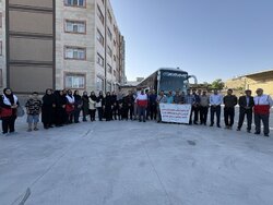 محبان: نخستین کاروان درمانی هلال‌احمر خراسان شمالی راهی نجف اشرف شد