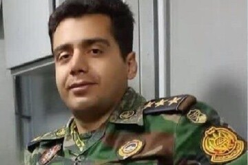 شلمچہ بارڈر پر امریکی فضائی حملے میں کیپٹن امیر مہدی سالمی شہید