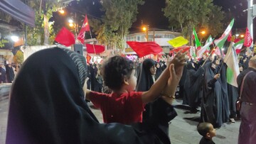 تجدید بیعت لنگرودی ها در شب صد و چهل و پنجم با رهبری