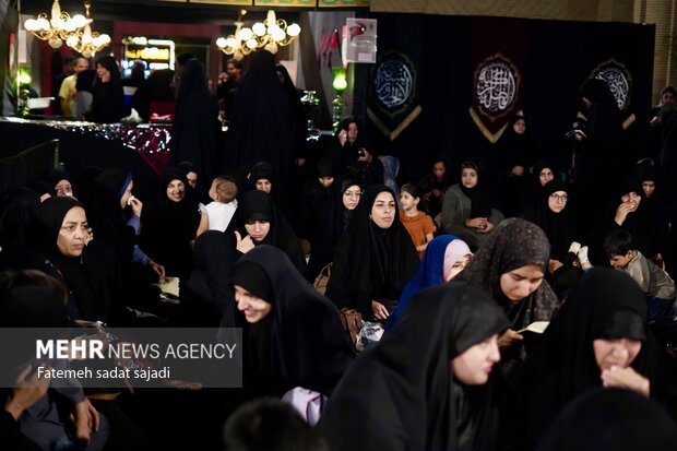 عزاداری هنرمندان کرمانی در رثای امام حسین (ع)