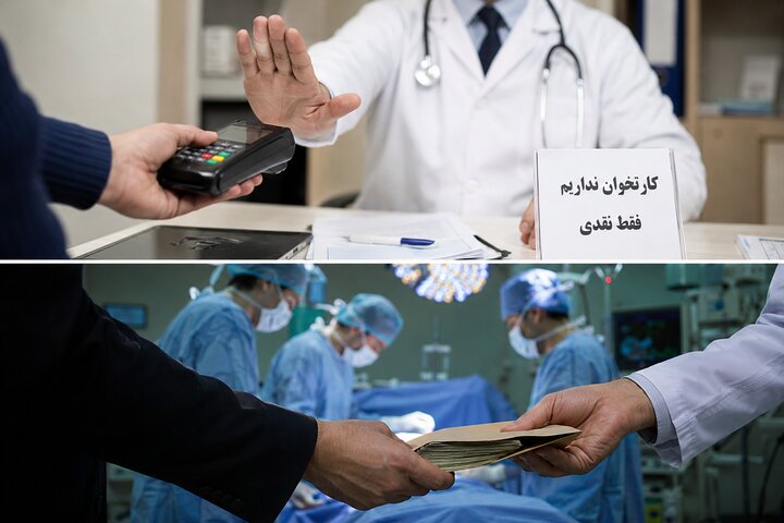 پشت پرده پولهای بیردپا در مطب؛از کارتخوان خاموش تا زیرمیزی اتاق عمل پشت پرده پولهای بیردپا در مطب؛از کارتخوان خاموش تا زیرمیزی اتاق عمل
