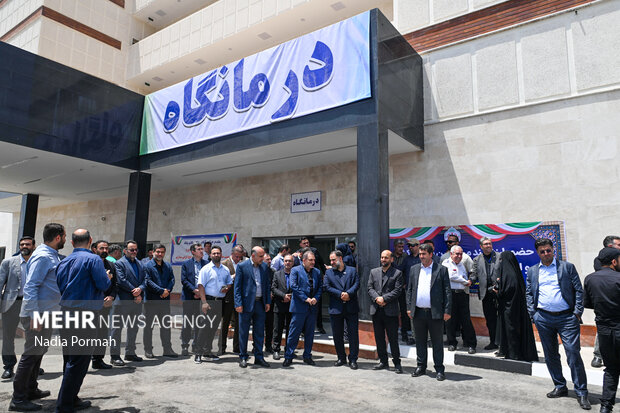افتتاح و بازدید معاون اجرایی رئیس جمهور از پروژه های عمرانی البرز