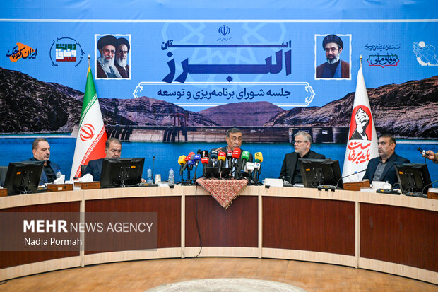افتتاح و بازدید معاون اجرایی رئیس جمهور از پروژه های عمرانی البرز